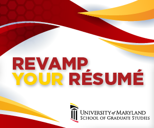 University of Maryland ad