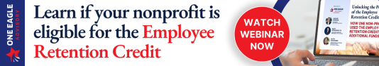 Advertisement for a webinar on the Employee Retention Credit.