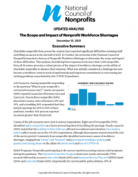 Nonprofit Workforce Shortage Report