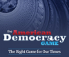 Cover of the American Democracy Game. 